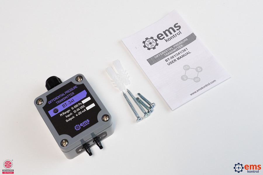 CẢM BIẾN CHÊNH ÁP BT 361 (MODBUS RTU)