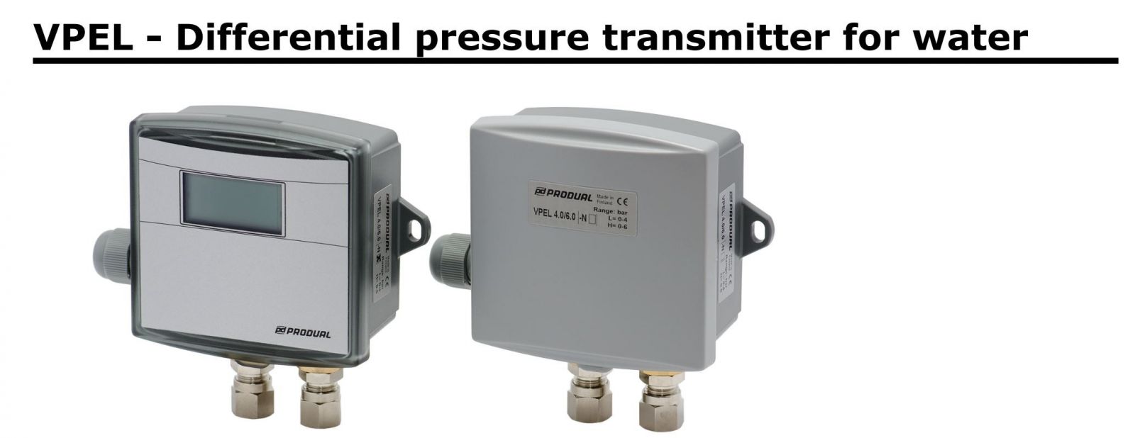 CẤU TẠO CỦA CẢM BIẾN CHÊNH ÁP NƯỚC