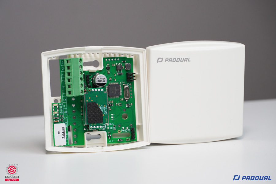 ĐÁNH GIÁ CẢM BIẾN KHÍ CO2 GẮN PHÒNG HDH - THIẾT KẾ