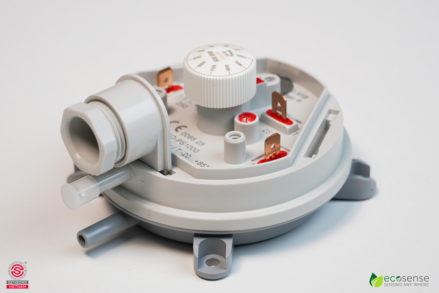 LƯU Ý KHI LẮP ĐẶT - SỬ DỤNG CÔNG TẮC CHÊNH LỆCH ÁP SUẤT ỐNG GIÓ