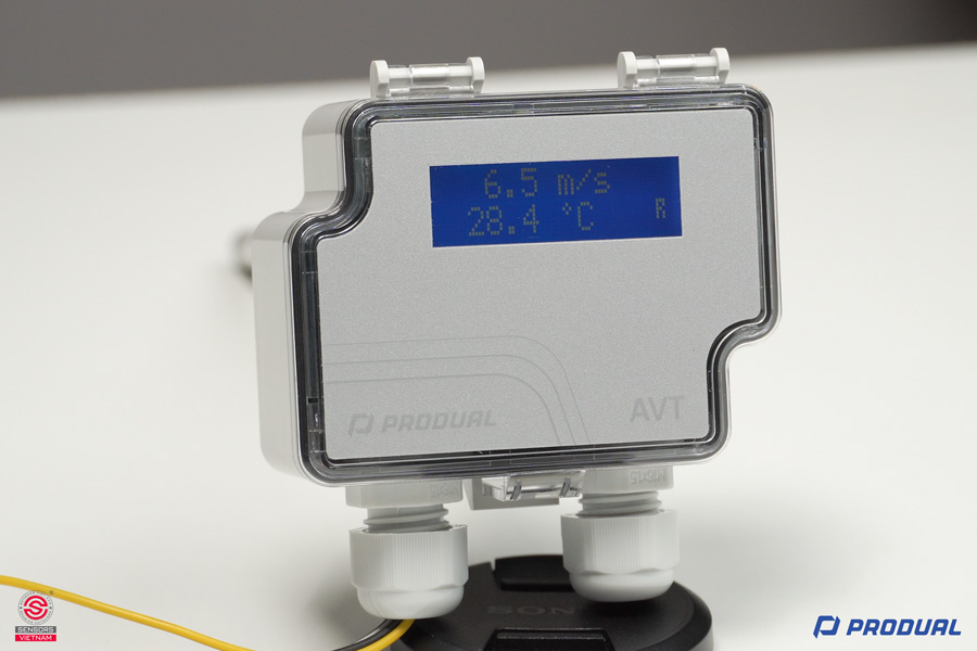 CẢM BIẾN ĐO VẬN TỐC GI&Oacute; PRODUAL AVT-D-R SỬ DỤNG C&Ocirc;NG NGHỆ NHIỆT KẾ ĐIỆN TRỞ