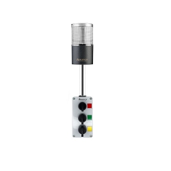 ĐÈN BÁO ĐỘNG CÔNG NGHIỆP DẠNG CÔNG TẮC CÓ CÒI MUCCO SNT-70AM-B-RGB-10U (220V AC)