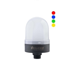 ĐÈN BÁO ĐỘNG NHIỀU MÀU CÓ CÒI MUCCO SNT-S74-B-RGB (12-24V AC/DC)