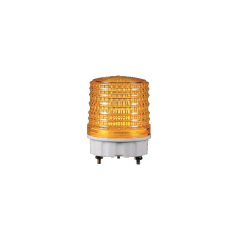 ĐÈN TÍN HIỆU CẢNH BÁO MÀU HỔ PHÁCH QLIGHT S50L-24-A (SÁNG LIÊN TỤC, NHẤP NHÁY 24V DC)