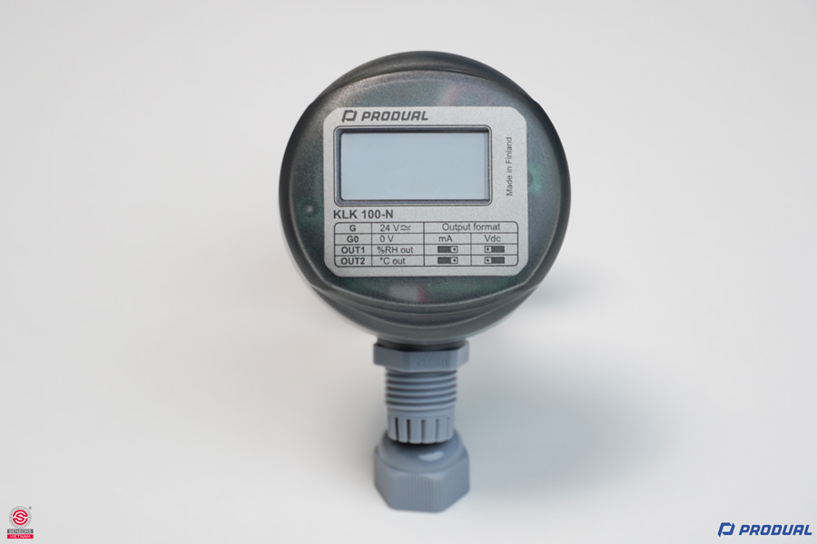 CẢM BIẾN NHIỆT ĐỘ ĐỘ ẨM GẮN ỐNG GI&Oacute; KLK 100-N