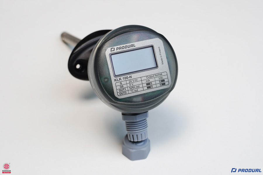 CẢM BIẾN NHIỆT ĐỘ ĐỘ ẨM GẮN ỐNG GI&Oacute; MODBUS KLK-M-N