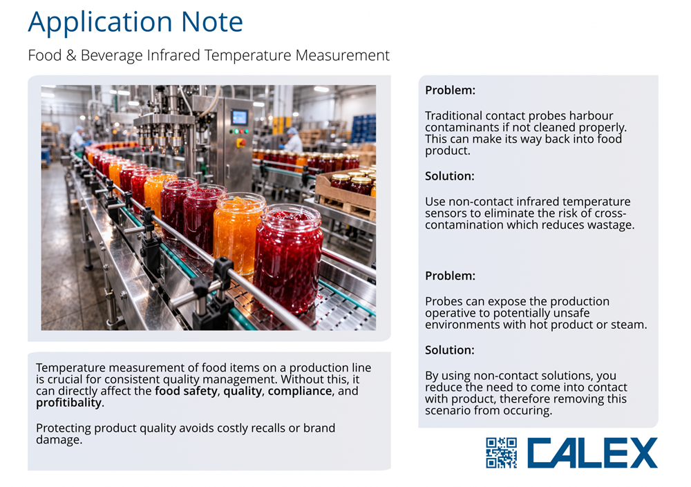 ĐO NHIỆT ĐỘ BẰNG TIA HỒNG NGOẠI TRONG NG&Agrave;NH THỰC PHẨM V&Agrave; ĐỒ UỐNG