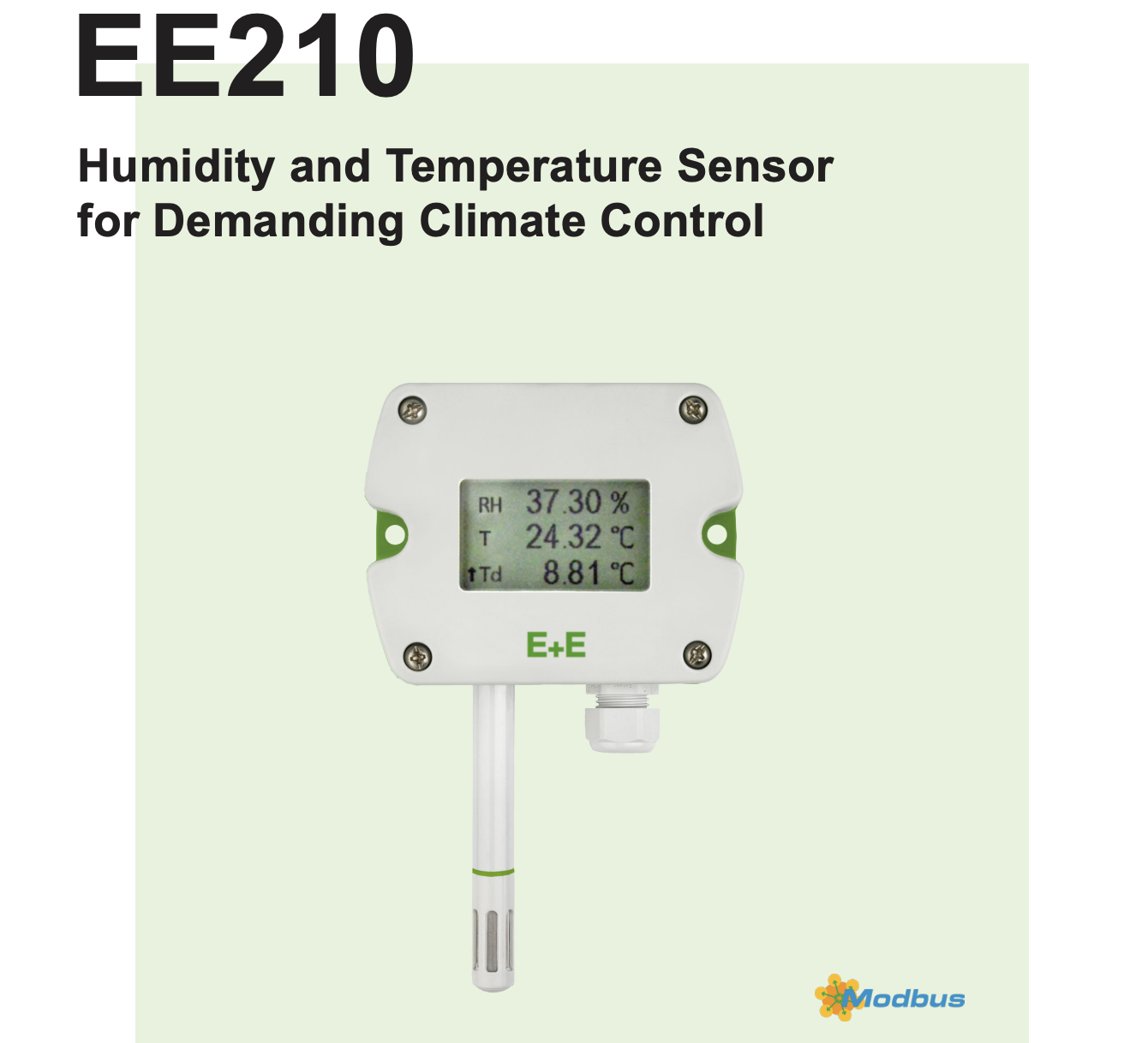 CẢM BIẾN NHIỆT ĐỘ ĐIỂM SƯƠNG GẮN ỐNG GI&Oacute; EE210-T2L200A6F2MA52SAL-40SAH60MB52SBL-40SBH60