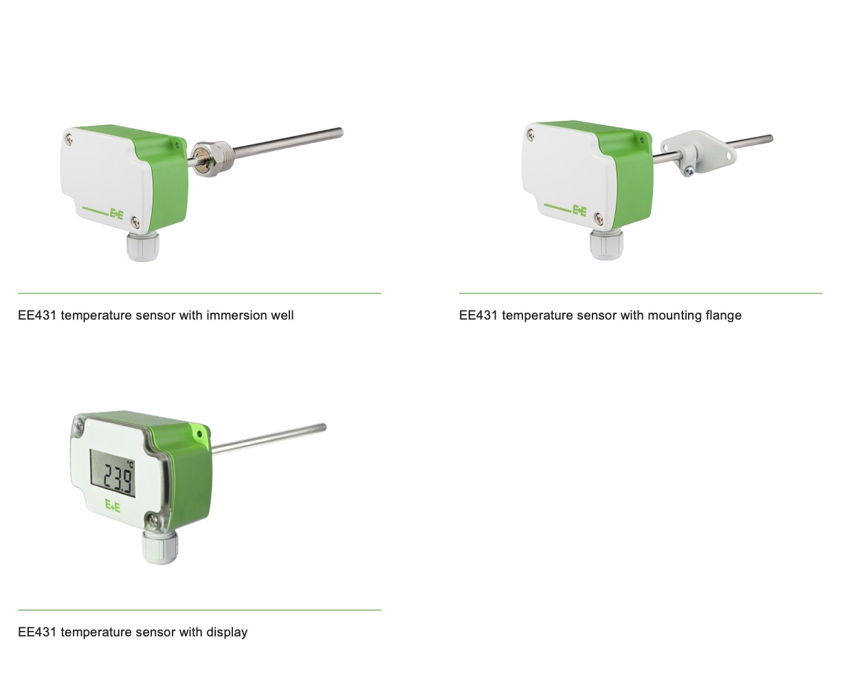 ỨNG DỤNG THỰC TẾ CỦA CẢM BIẾN NHIỆT ĐỘ ỐNG GIÓ EE431-M3A3L150D1