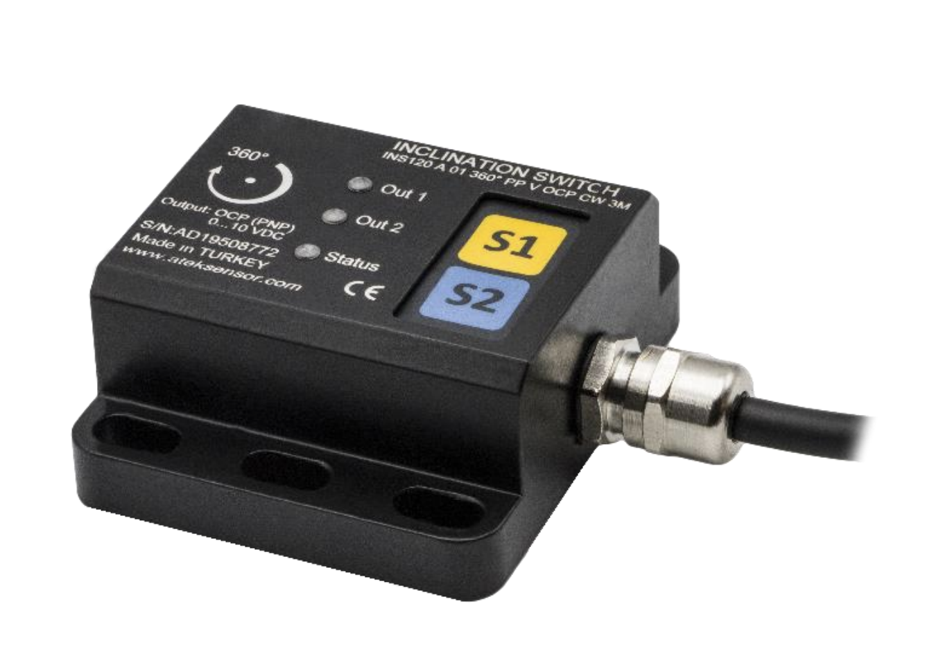 NGUYÊN LÝ VẬN HÀNH CỦA CẢM BIẾN ĐỘ NGHIÊNG ATEK INS 120