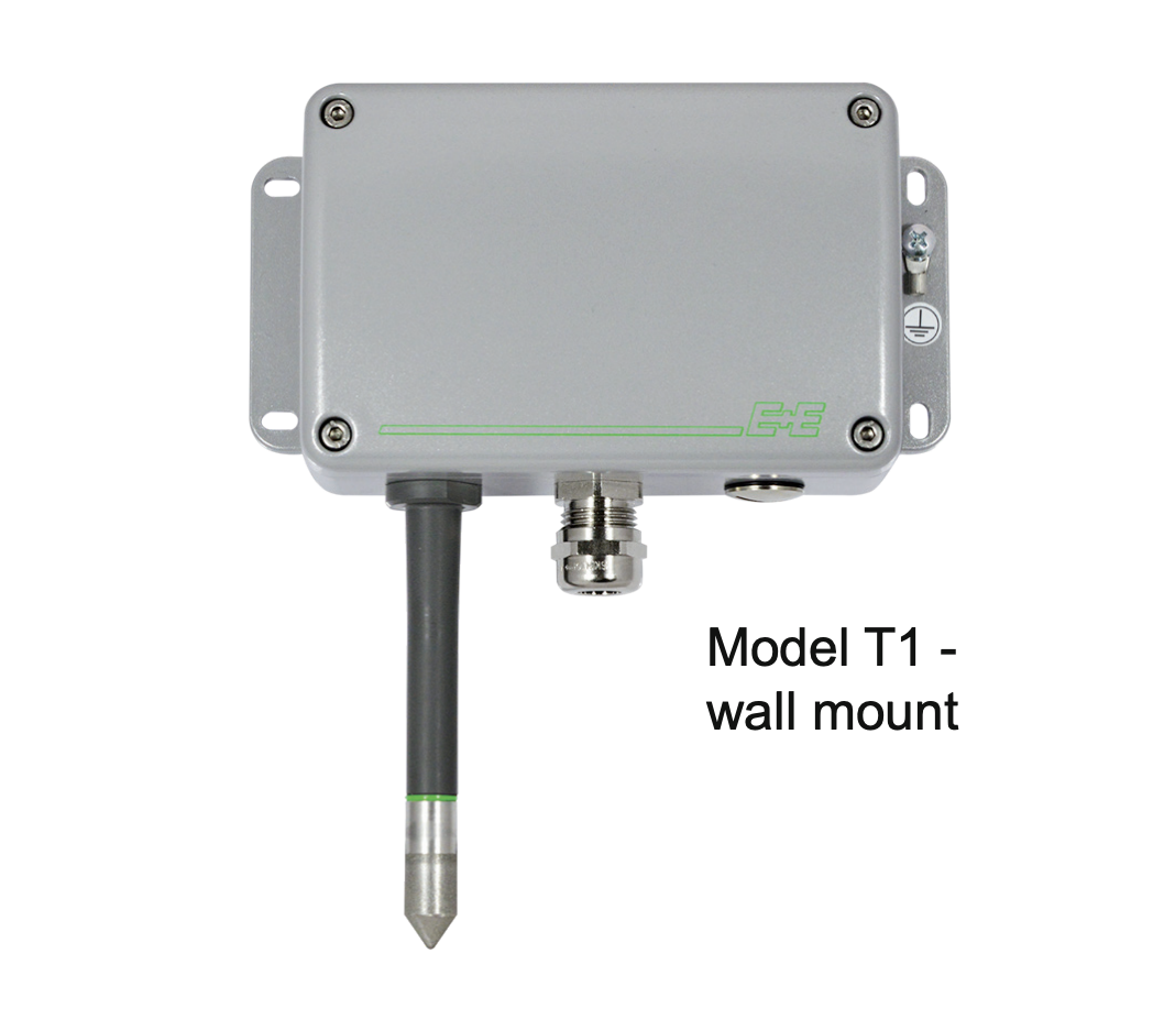 CẢM BIẾN NHIỆT ĐỘ V&Agrave; ĐỘ ẨM CHỐNG CH&Aacute;Y NỔ GẮN TƯỜNG EE100Ex