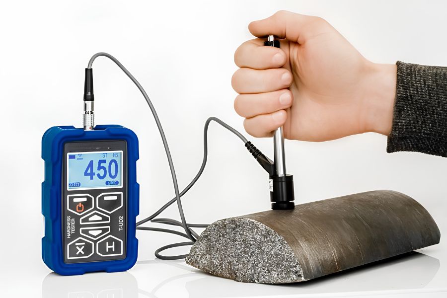 ƯU ĐIỂM NỔI BẬT CỦA M&Aacute;Y ĐO ĐỘ CỨNG VẬT LIỆU CẦM TAY