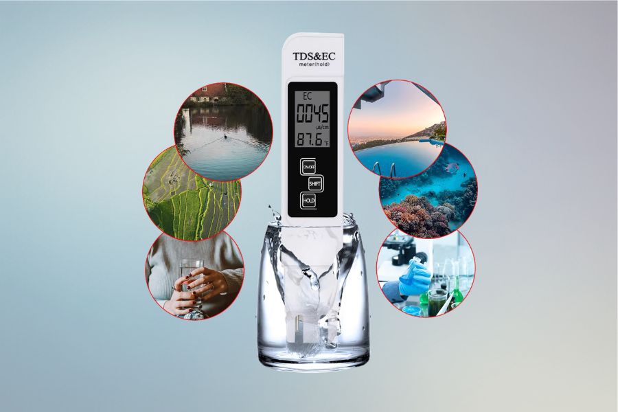 M&Aacute;Y ĐO TDS CẦM TAY ỨNG DỤNG