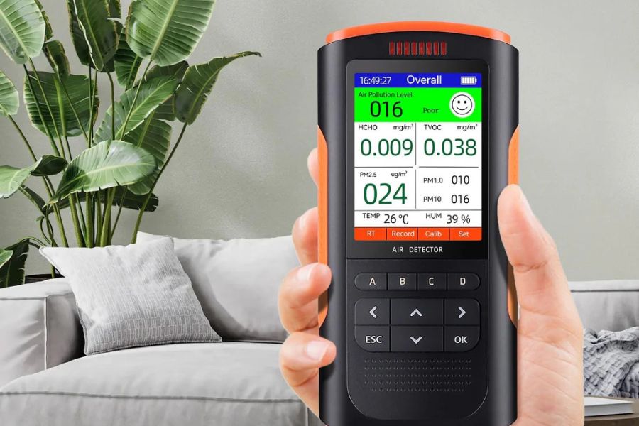 CẤU TẠO V&Agrave; NGUY&Ecirc;N L&Yacute; VẬN H&Agrave;NH M&Aacute;Y ĐO CHẤT LƯỢNG KH&Ocirc;NG KH&Iacute; CẦM TAY