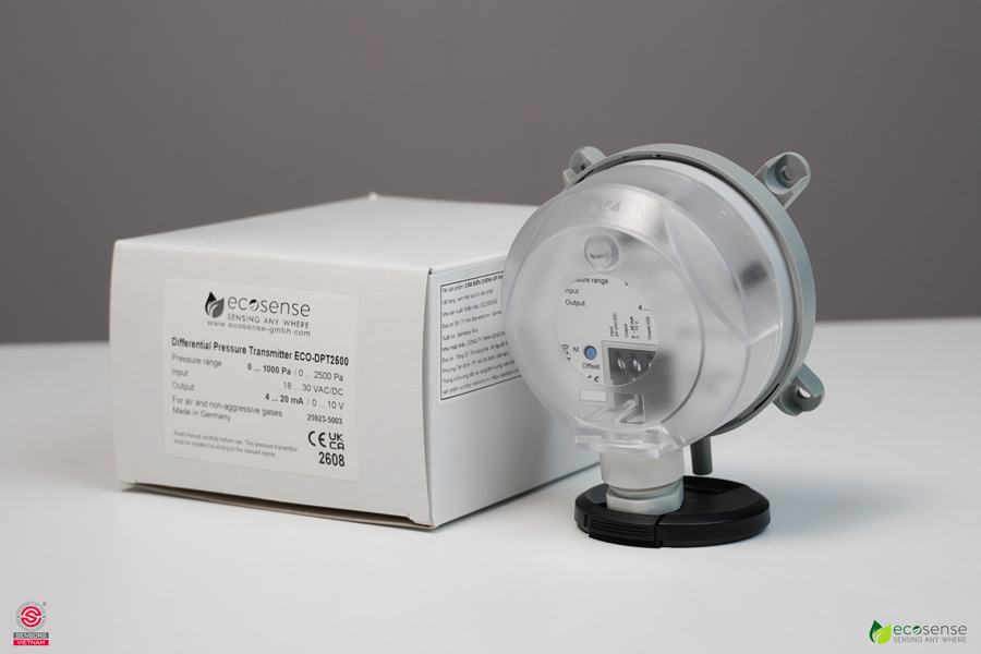 ỨNG DỤNG THỰC TẾ CỦA CẢM BIẾN CH&Ecirc;NH &Aacute;P GI&Oacute; ECO-DPT2500