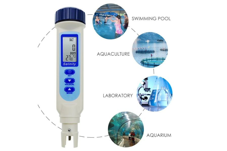 ƯU ĐIỂM V&Agrave; ỨNG DỤNG CỦA M&Aacute;Y ĐO ĐỘ MẶN CẦM TAY