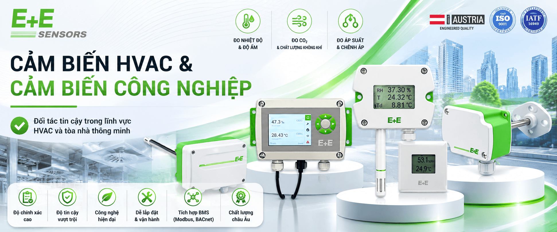 CẢM BIẾN HVAC E+E
