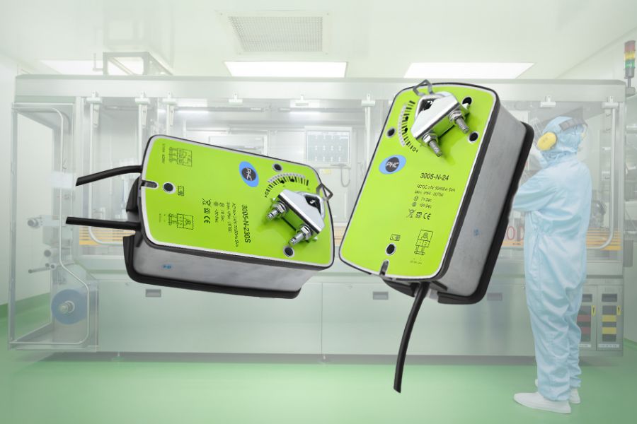 ĐỘNG CƠ VAN GI&Oacute; HVAC CHO NH&Agrave; M&Aacute;Y DƯỢC PHẨM