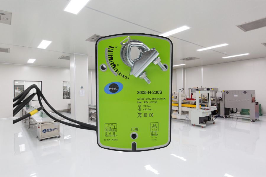 HƯỚNG DẪN CHỌN ĐỘNG CƠ VAN GIÓ HVAC CHO PHÒNG SẠCH GMP ĐÚNG CHUẨN