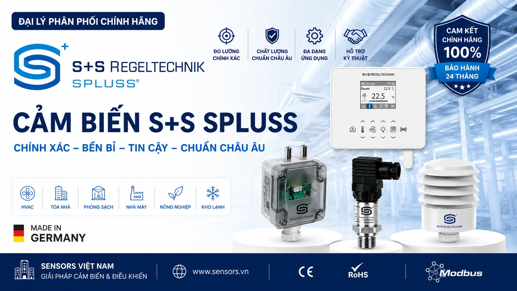 CẢM BIẾN S+S REGELTECHNIK