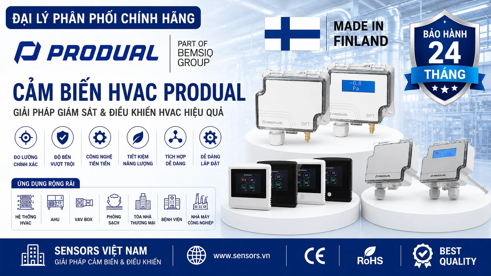 CẢM BIẾN HVAC PRODUAL
