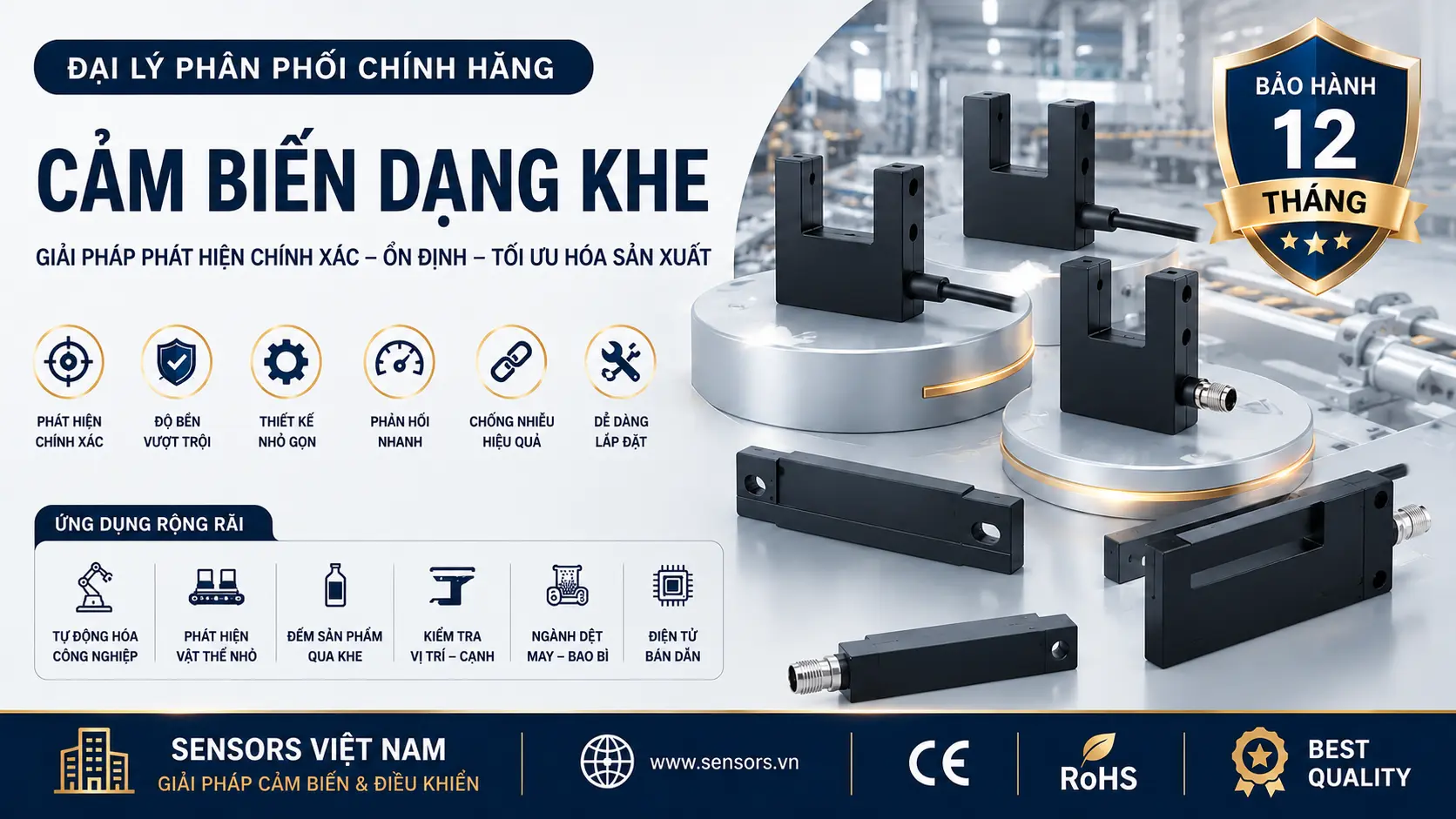 CẢM BIẾN DẠNG KHE - SLOT SENSORS