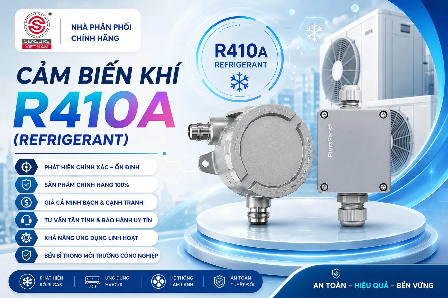 CẢM BIẾN KH&Iacute; R410A (REFRIGERANT)
