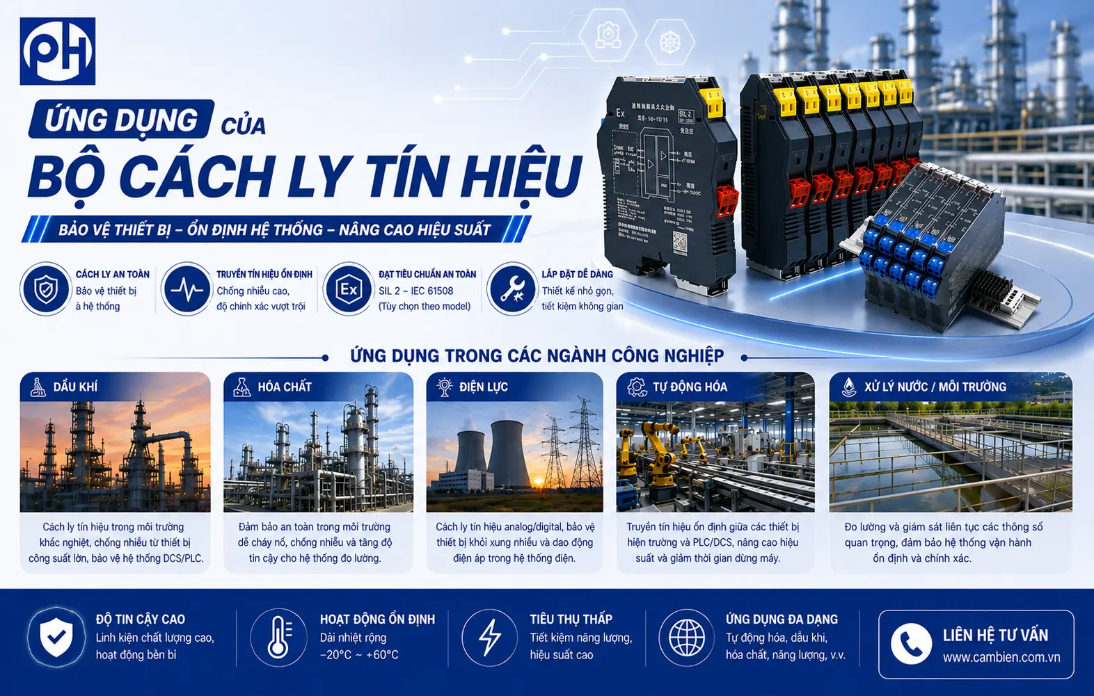 BỘ C&Aacute;CH LY T&Iacute;N HIỆU 