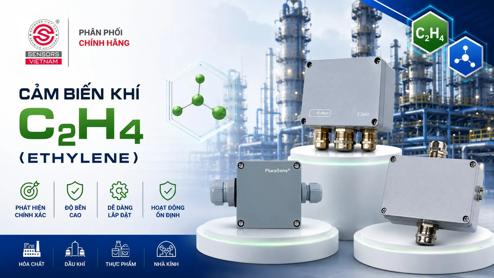 CẢM BIẾN KH&Iacute; C2H4 (ETHYLENE)