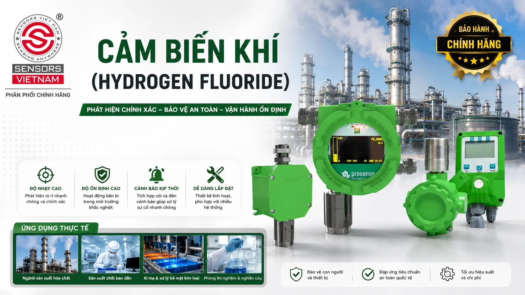 CẢM BIẾN KH&Iacute; HF (HYDROGEN FLUORIDE)