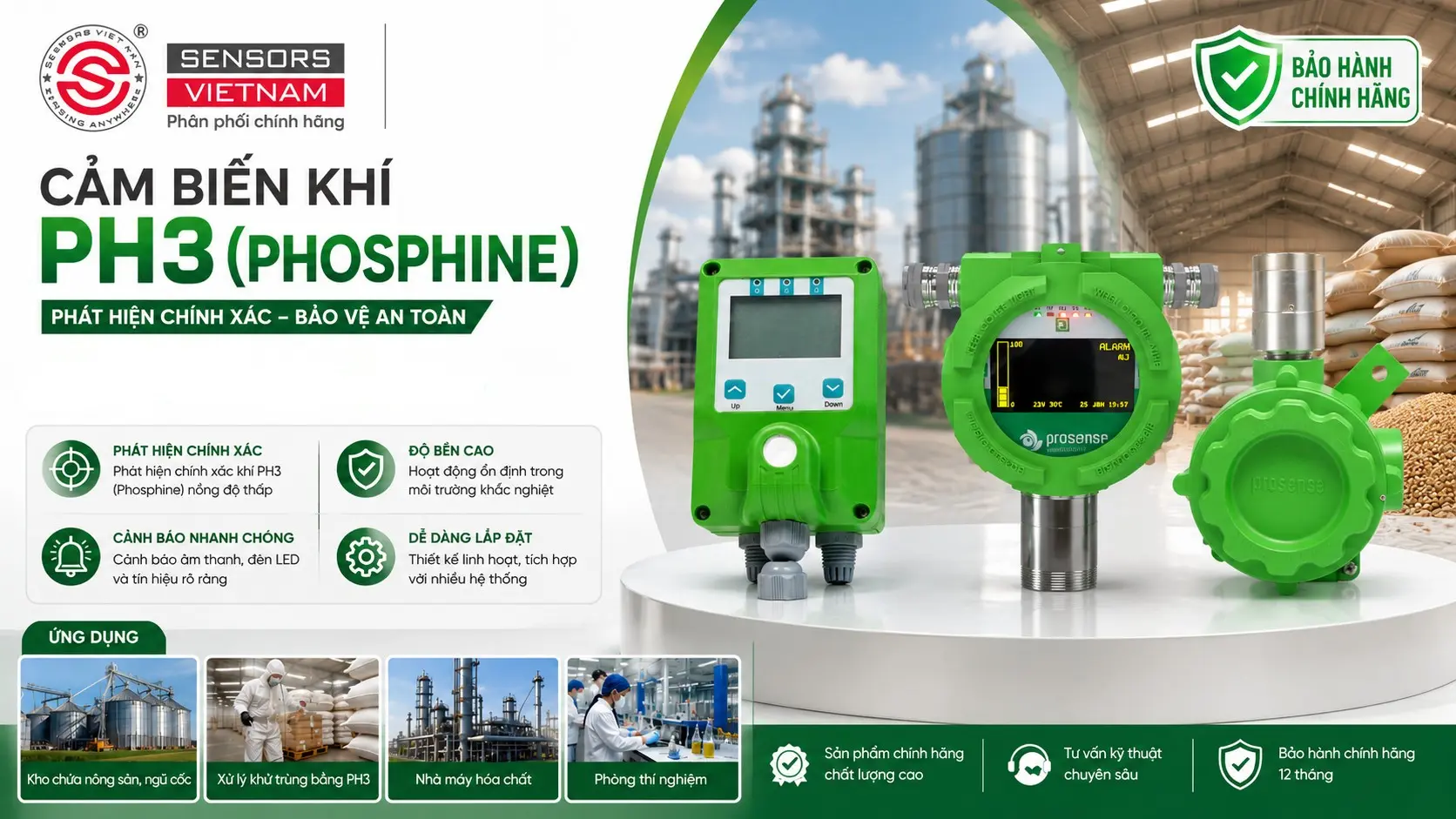 CẢM BIẾN KH&Iacute; PH3 (PHOSPHINE)