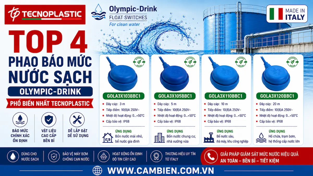 PHAO BÁO MỨC NƯỚC SẠCH