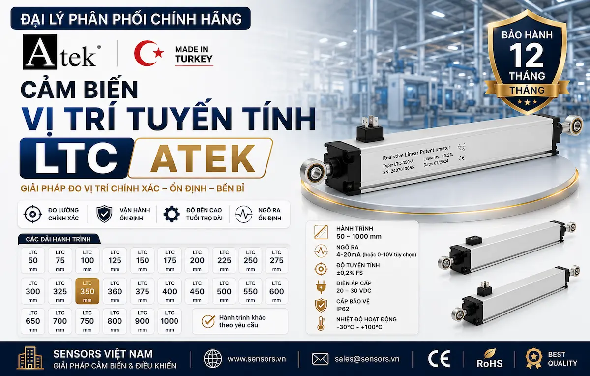 CẢM BIẾN VỊ TRÍ TUYẾN TÍNH ATEK LTC 350-A