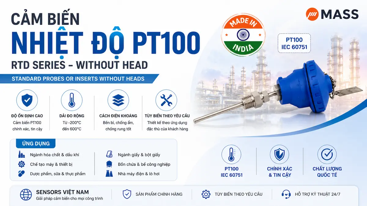 CAN NHIỆT PT100