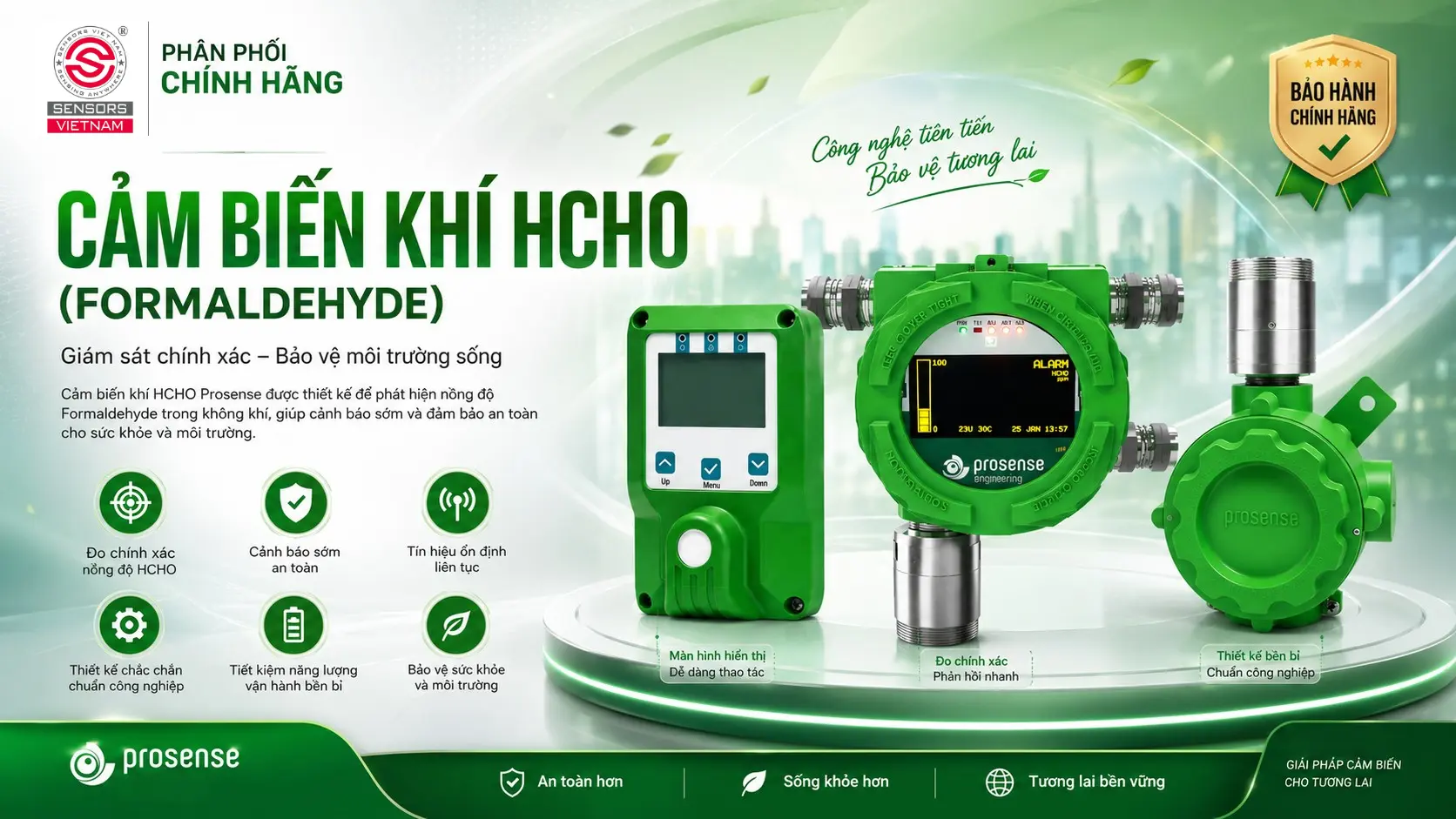 CẢM BIẾN KHÍ HCHO (FORMALDEHYDE)