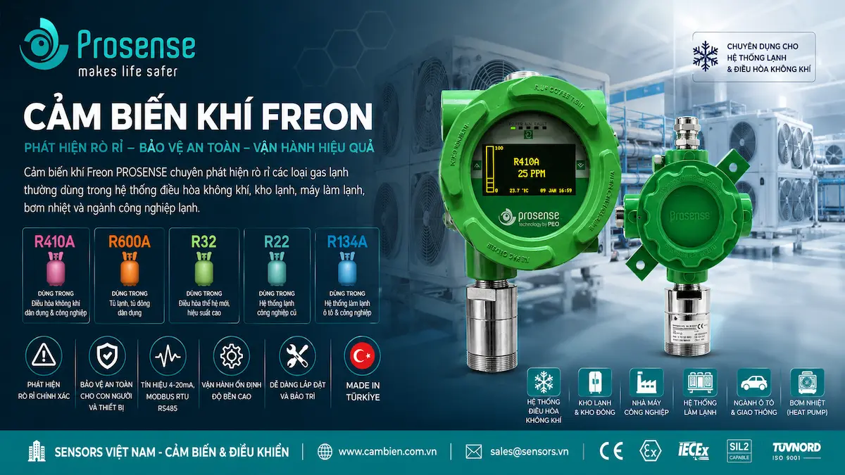 CẢM BIẾN RÒ RỈ KHÍ GAS LẠNH