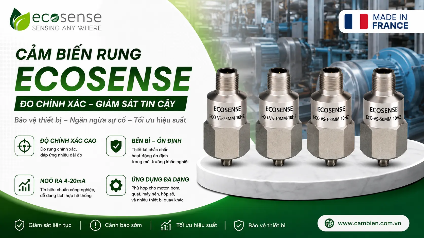 CẢM BIẾN ĐỘ RUNG