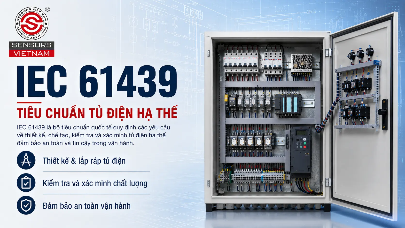 IEC 61439 - TIÊU CHUẨN THIẾT KẾ TỦ ĐIỀU KHIỂN QUAN TRỌNG NHẤT HIỆN NAY