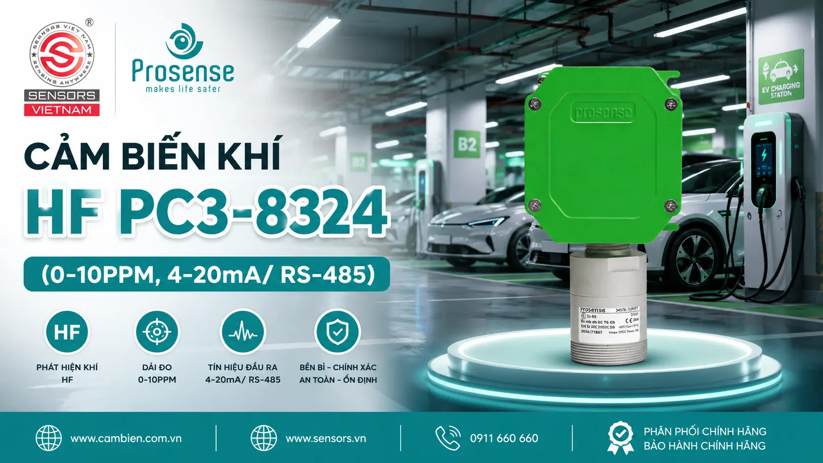 CẢM BIẾN KH&Iacute; HF PC3-8324