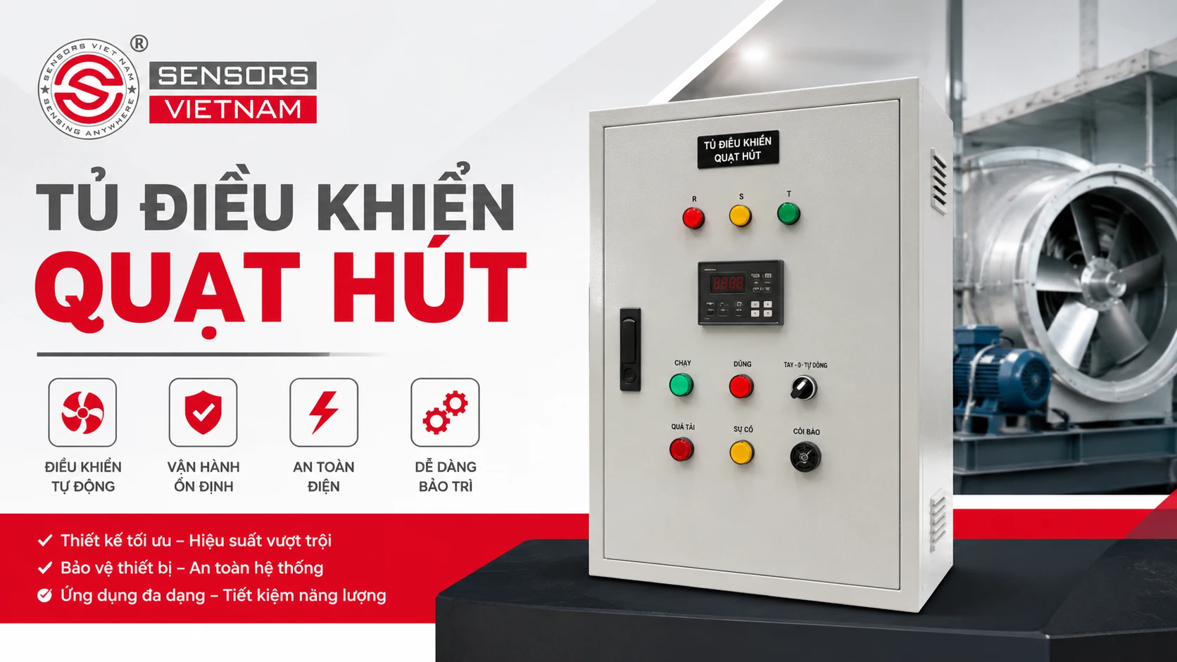 TỦ ĐIỀU KHIỂN QUẠT H&Uacute;T