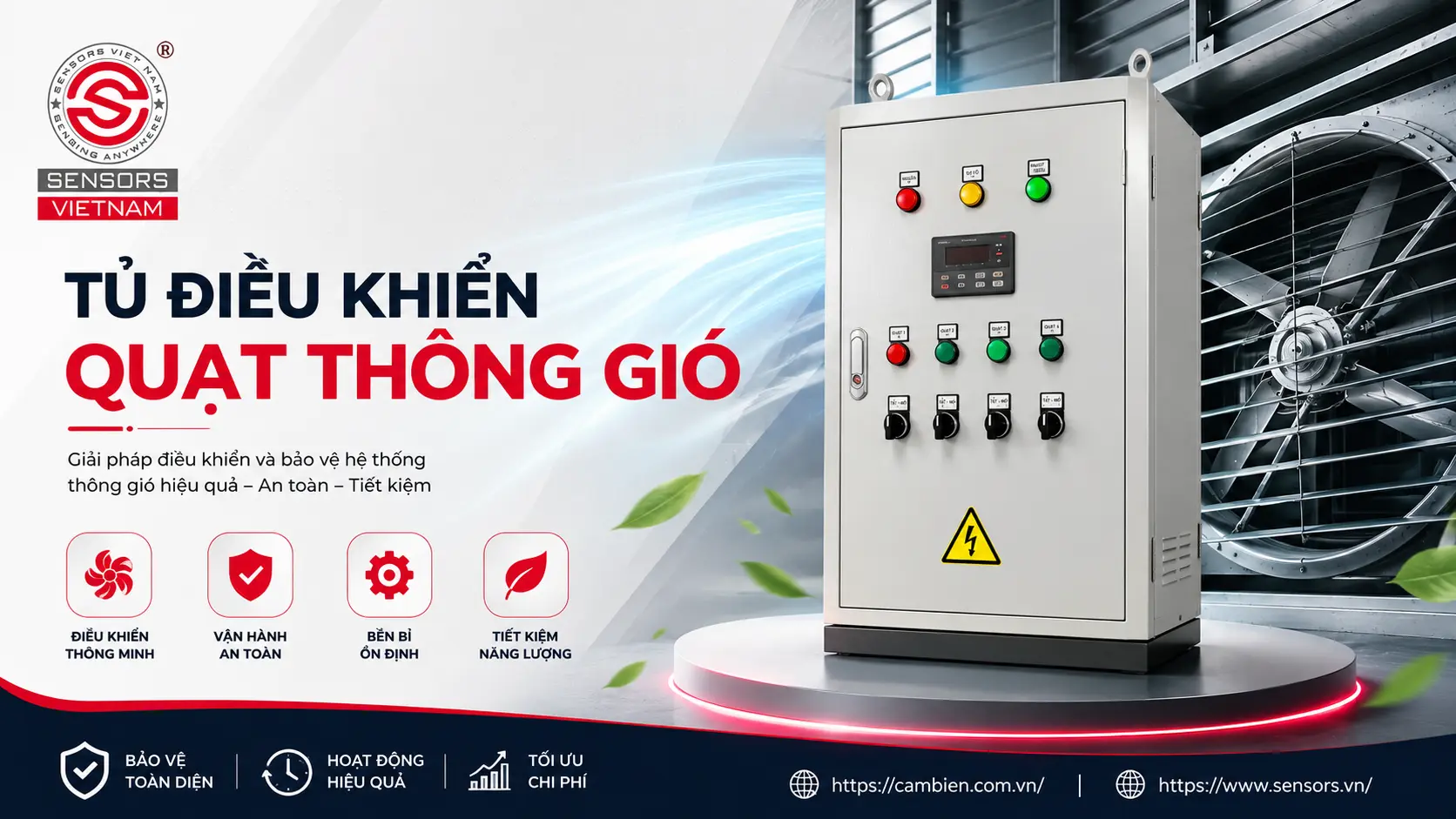 TỦ ĐIỀU KHIỂN QUẠT THÔNG GIÓ