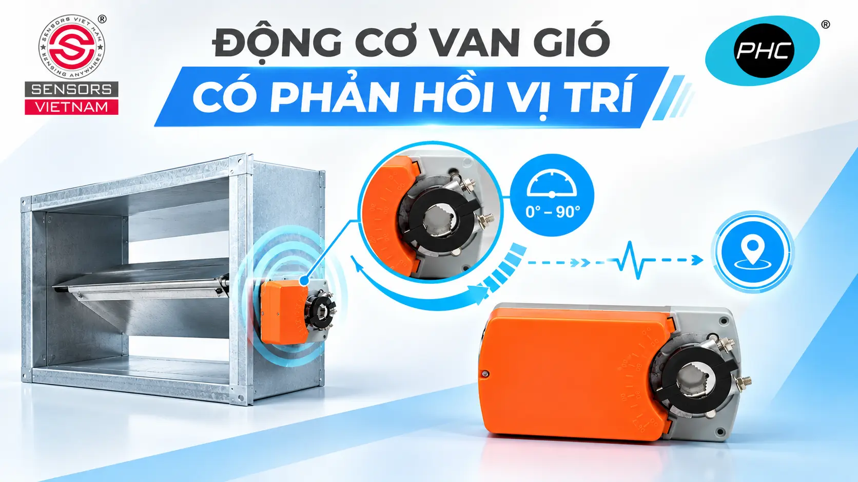 ĐỘNG CƠ VAN GIÓ CÓ PHẢN HỒI VỊ TRÍ