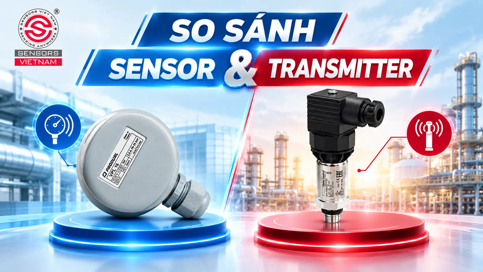 TRANSMITTER L&Agrave; G&Igrave;? SENSOR V&Agrave; TRANSMITTER KH&Aacute;C NHAU THẾ N&Agrave;O?