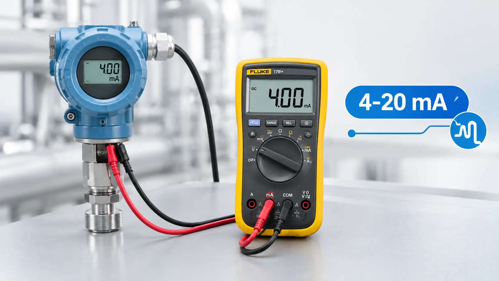 C&Aacute;CH KIỂM TRA T&Iacute;N HIỆU 4-20MA BẰNG ĐỒNG HỒ VẠN NĂNG
