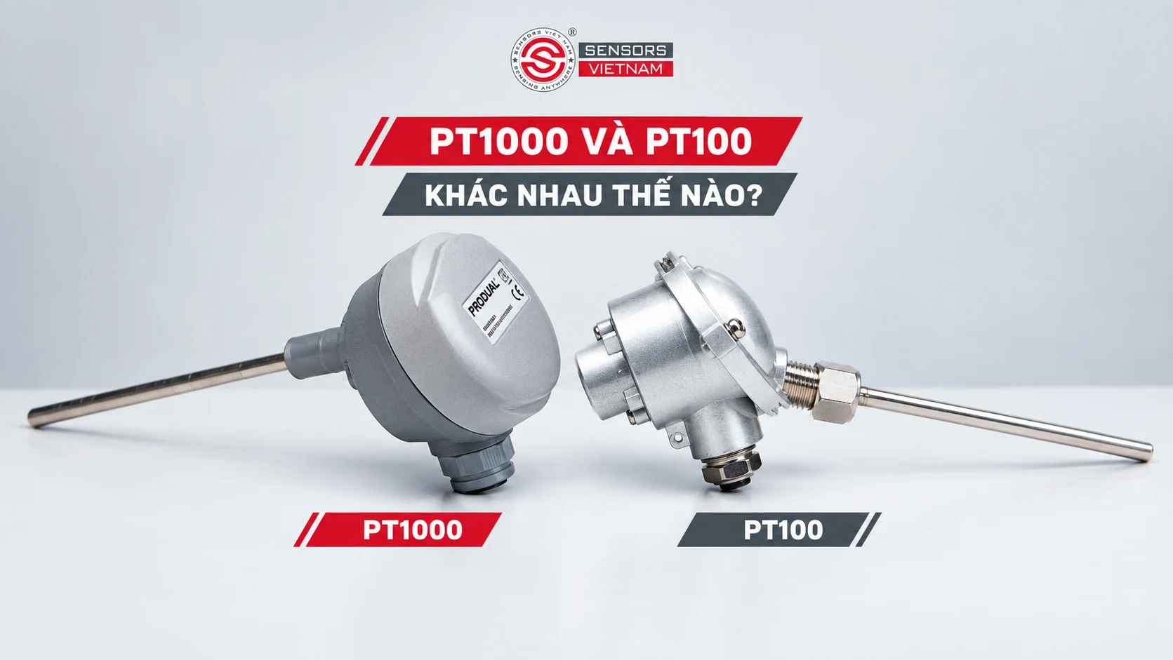 PT100 V&Agrave; PT1000 KH&Aacute;C NHAU THẾ N&Agrave;O?