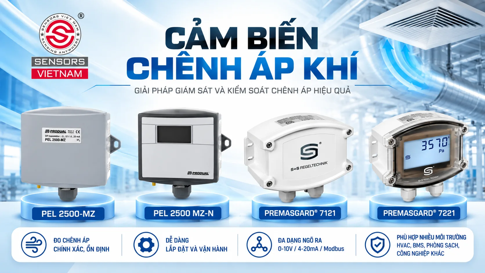 CẢM BIẾN CH&Ecirc;NH &Aacute;P KH&Iacute;