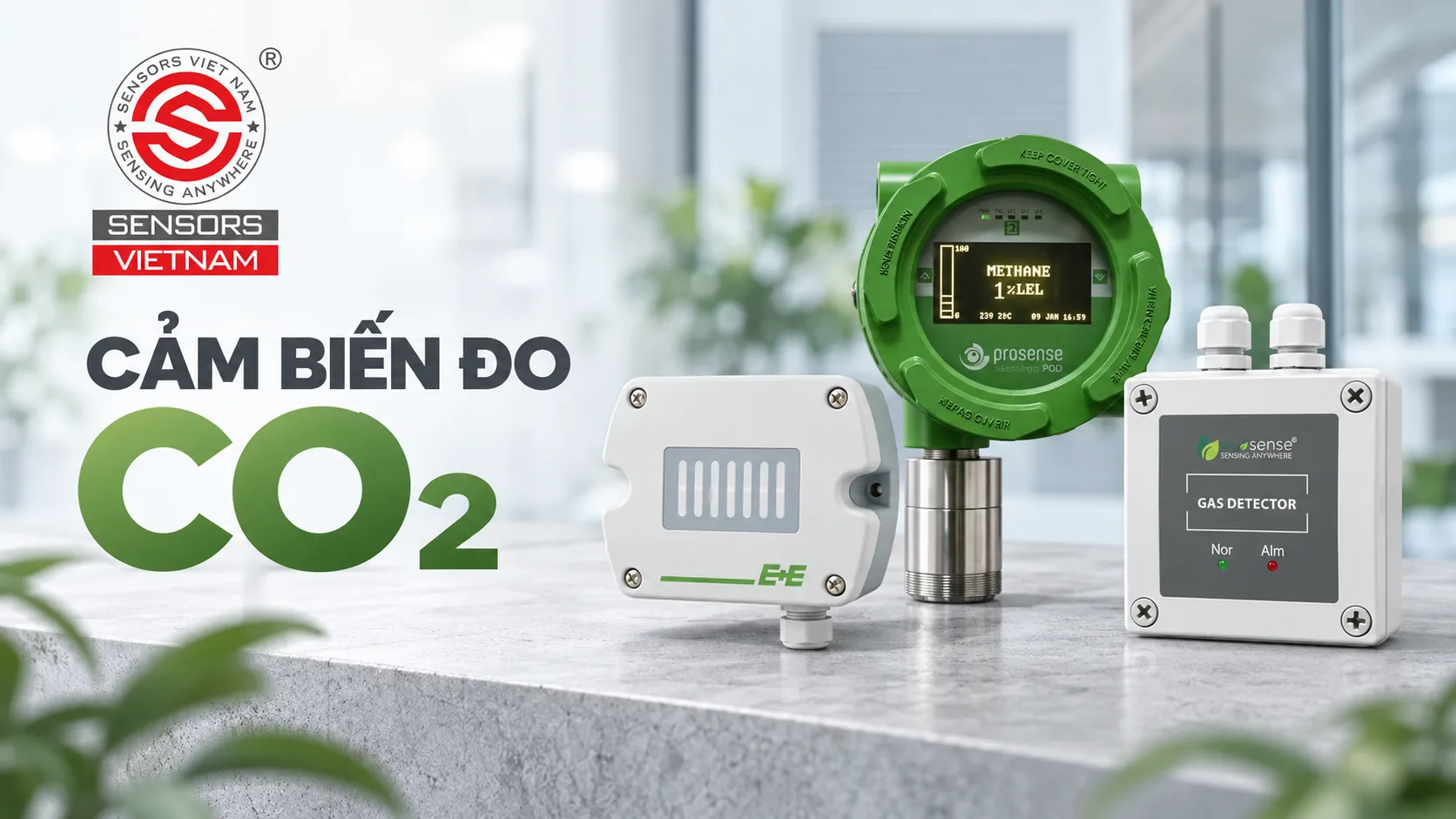 CẢM BIẾN ĐO CO2 L&Agrave; G&Igrave;? ỨNG DỤNG TRONG HVAC, BMS, PH&Ograve;NG HỌP, NH&Agrave; K&Iacute;NH