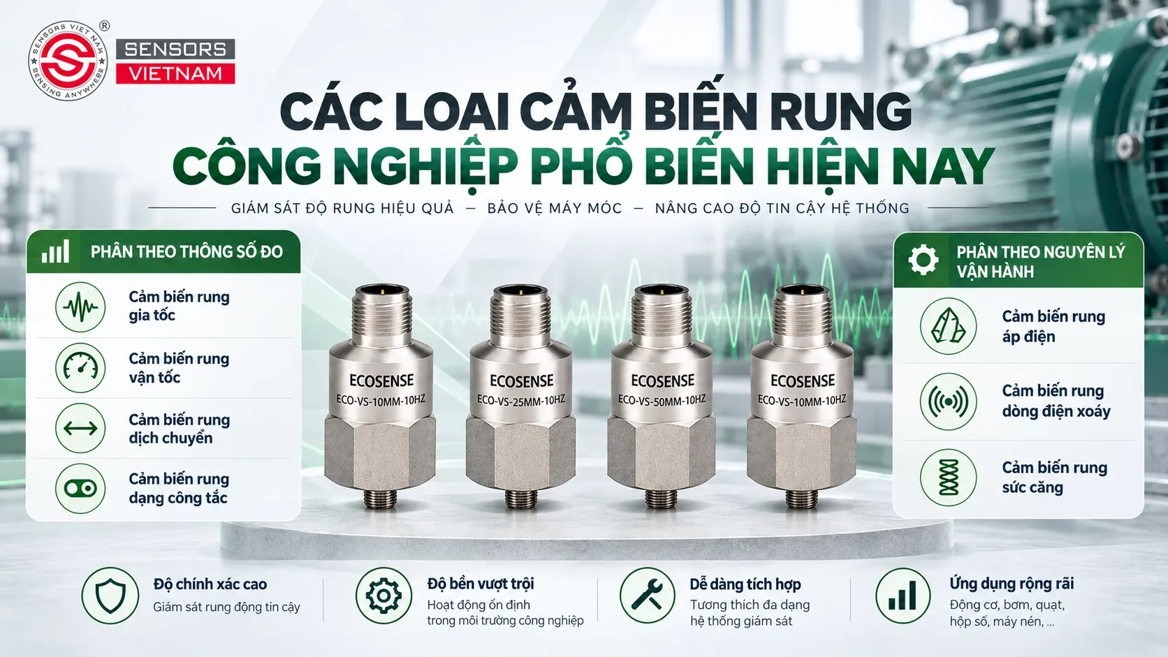 C&Aacute;C LOẠI CẢM BIẾN RUNG C&Ocirc;NG NGHIỆP PHỔ BIẾN HIỆN NAY