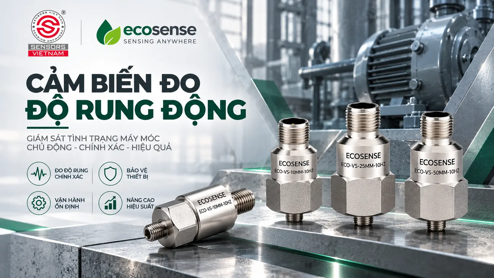 CẢM BIẾN ĐO ĐỘ RUNG ĐỘNG